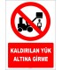 EF1510 - Kaldırılan Yük Altına Girme