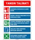 EF1525 - Yangın Talimatı