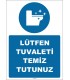 EF1526  - Lütfen Tuvaleti Temiz Tutunuz