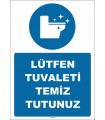 EF1526  - Lütfen Tuvaleti Temiz Tutunuz
