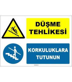 EF1532 - Düşme Tehlikesi, Korkuluklara Tutunun