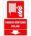 EF1535 - Yangın Hortumu Dolabı, Aşağıda