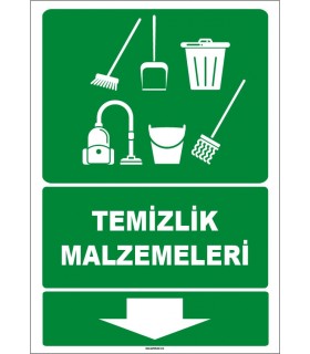 EF1541 - Temizlik Malzemeleri, Aşağıda