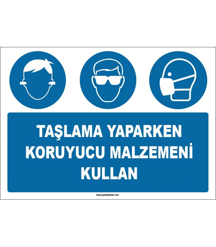 EF1545 - Taşlama Yaparken Koruyucu Malzemeni Kullan