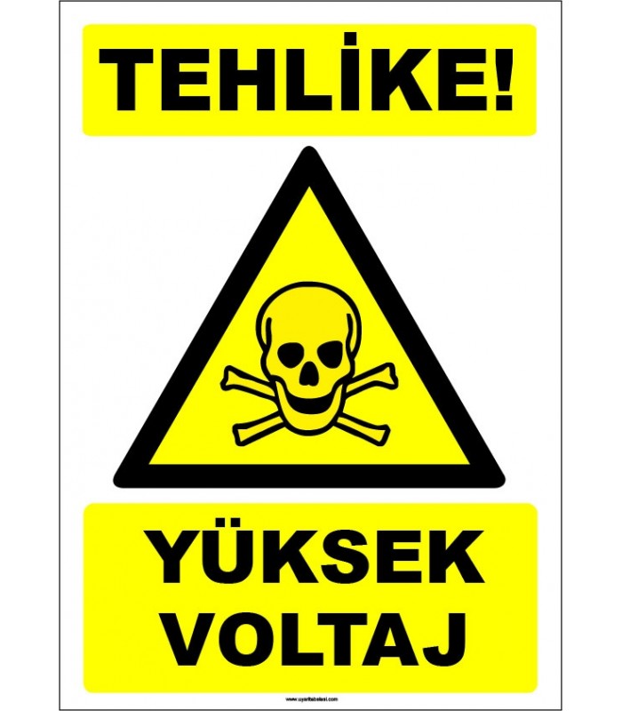 EF1551 - Tehlike! Yüksek Voltaj