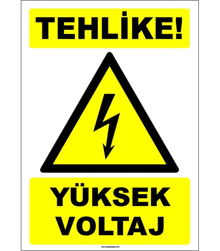 EF1552 - Tehlike! Yüksek Voltaj
