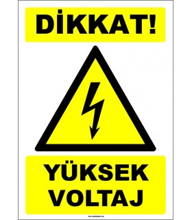 EF1553 - Dikkat! Yüksek Voltaj