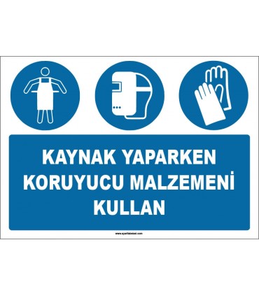 EF1556 - Kaynak Yaparken Koruyucu Malzemeni Kullan
