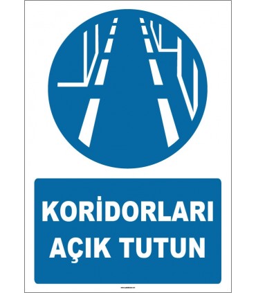 EF1573 - Koridorları Açık Tutun