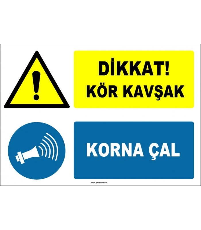 EF1577 - Dikkat Kör Kavşak, Korna Çal