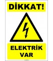 EF1594 - Dikkat! Elektrik Var