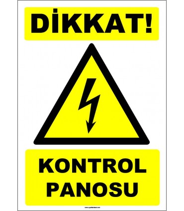 EF1598 - Dikkat Kontrol Panosu