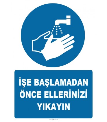 EF1600 - İşe Başlamadan Önce Ellerinizi Yıkayınız