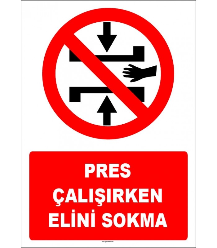 EF1608 - Preste Çalışırken Elini Sokma