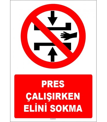 EF1608 - Preste Çalışırken Elini Sokma