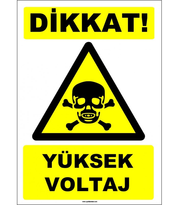 EF1613 - Dikkat! Yüksek Voltaj