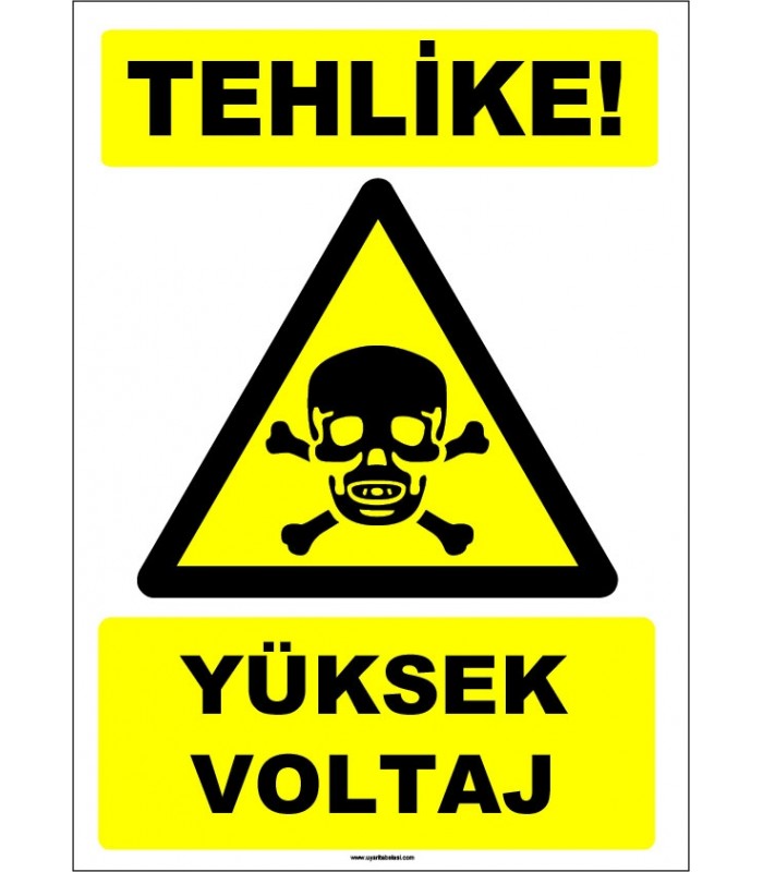 EF1616 - Tehlike! Yüksek Voltaj