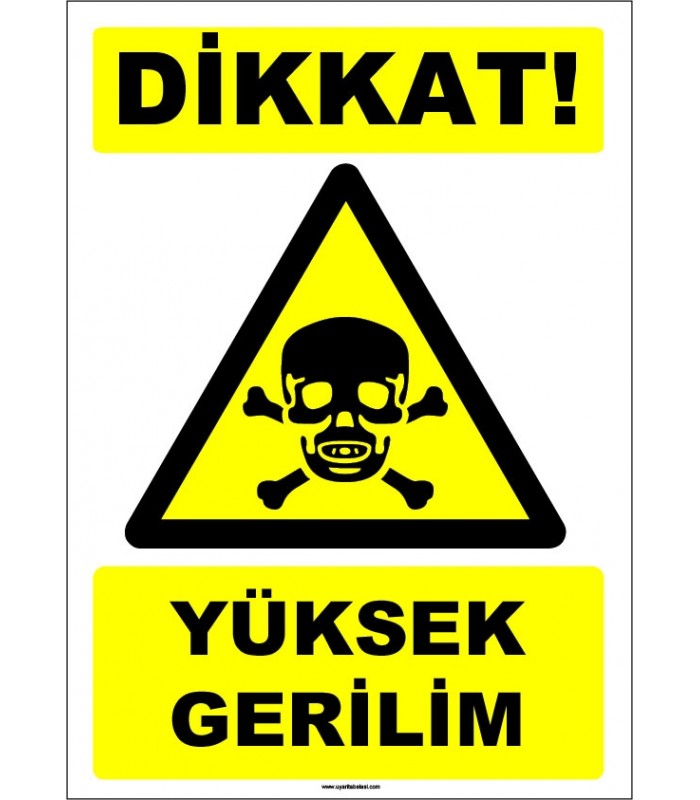 EF1617 - Dikkat Yüksek Gerilim