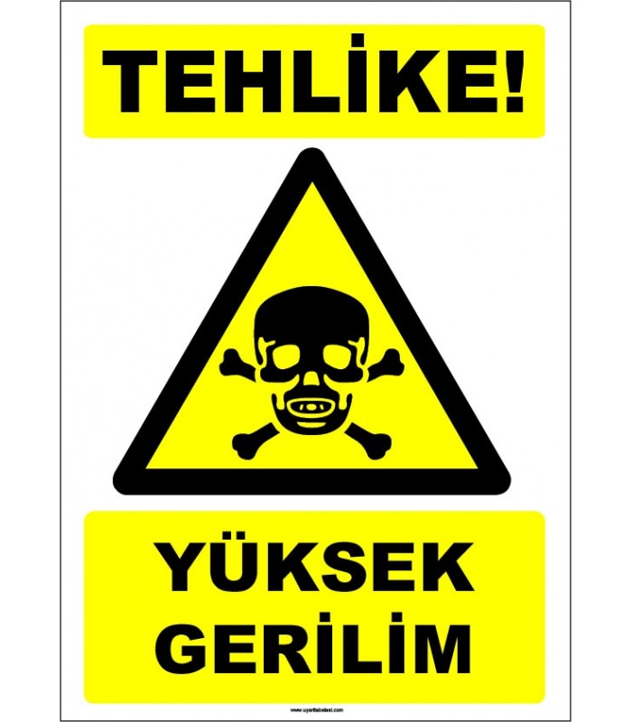 EF1618 - Tehlike! Yüksek Gerilim