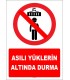 EF1619 - Asılı Yüklerin Altında Durma