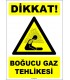 EF1632 - Dikkat! Boğucu Gaz Tehlikesi