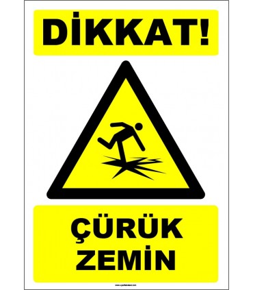 EF1637 - Dikkat! Çürük Zemin