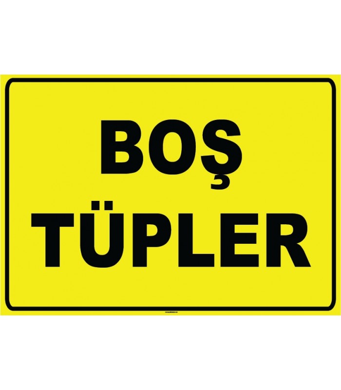 EF1674 - Boş Tüpler