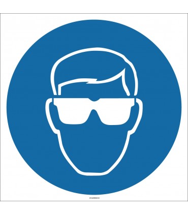 EF1698 - Koruyucu Gözlük İşareti/Levhası/Etiketi
