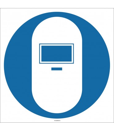 EF1702 - Kaynak Maskesi İşareti/Levhası/Etiketi