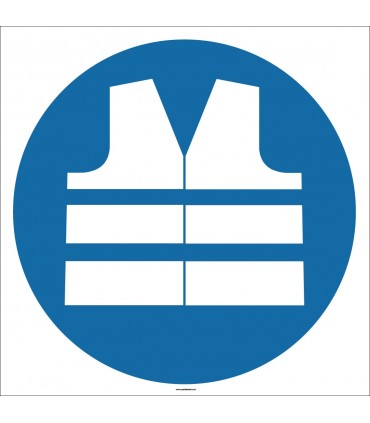 EF1710 - Koruyucu Yelek İşareti/Levhası/Etiketi