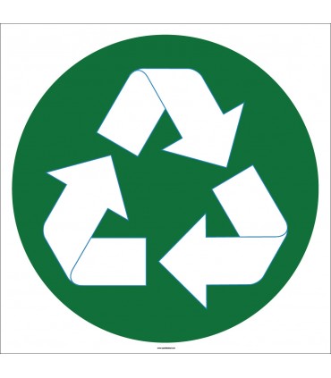 EF1713 - Geri Dönüşüm İşareti/Levhası/Etiketi