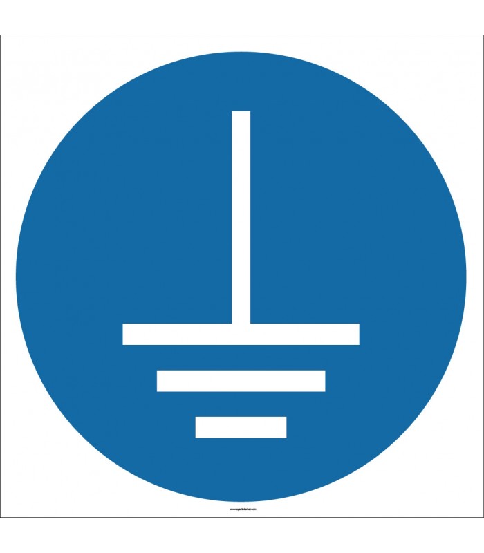 EF1716 - Topraklama İşareti/Levhası/Etiketi