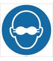EF1717 - Koruyucu Gözlük İşareti/Levhası/Etiketi