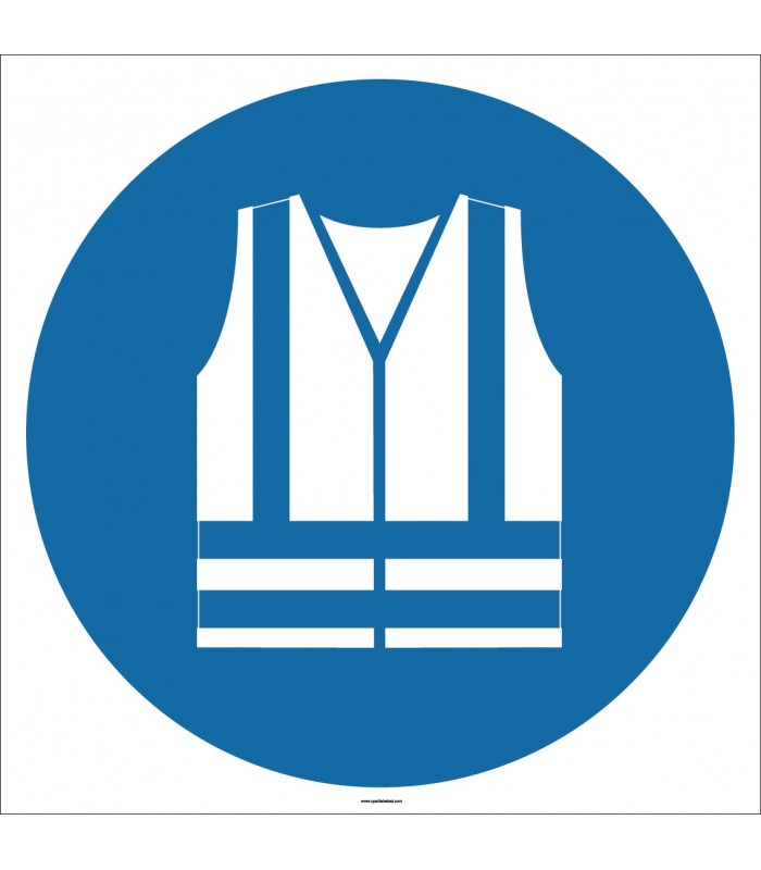 EF1722 - Koruyucu Yelek İşareti/Levhası/Etiketi