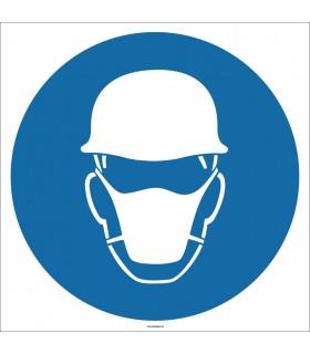 EF1730 - Baret ve Toz Maskesi İşareti/Levhası/Etiketi