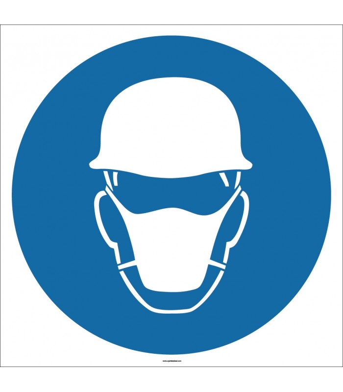 EF1730 - Baret ve Toz Maskesi İşareti/Levhası/Etiketi