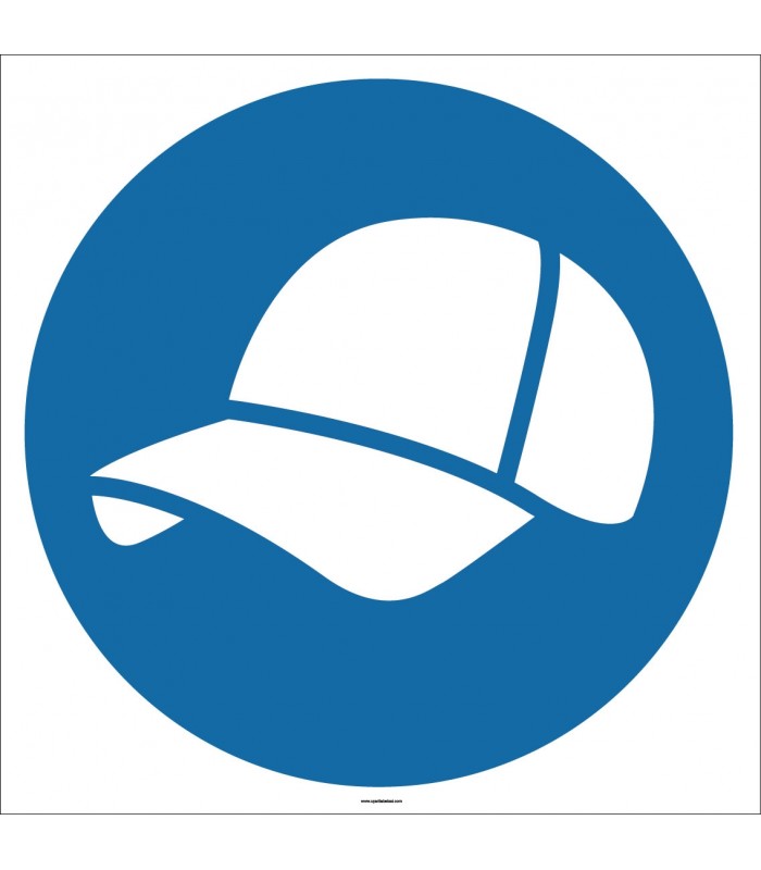 EF1733 - Koruyucu Kep/Şapka İşareti/Levhası/Etiketi