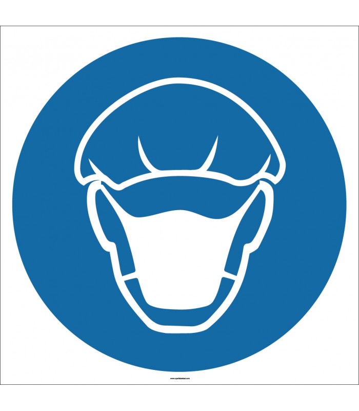 EF1739 - Bone ve Maske İşareti/Levhası/Etiketi