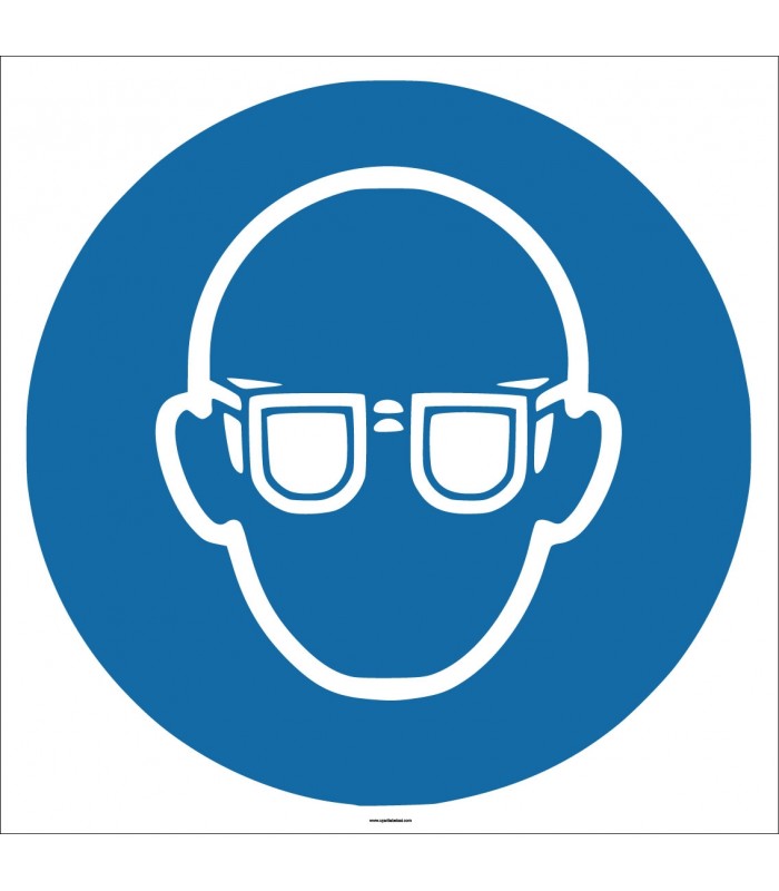 EF1742 - Koruyucu Gözlük İşareti/Levhası/Etiketi