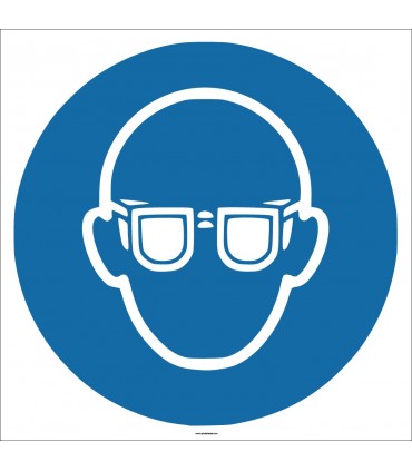 EF1742 - Koruyucu Gözlük İşareti/Levhası/Etiketi