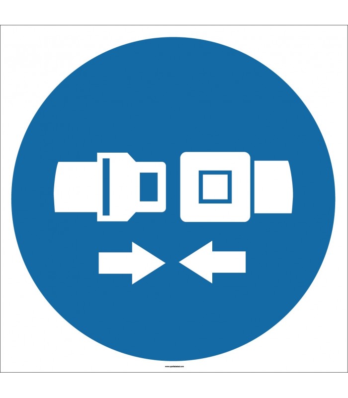 EF1745 - Emniyet Kemeri İşareti/Levhası/Etiketi