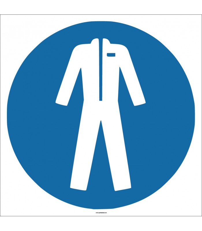 EF1748 - Koruyucu Giysi İşareti/Levhası/Etiketi