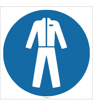 EF1750 - Koruyucu Giysi İşareti/Levhası/Etiketi