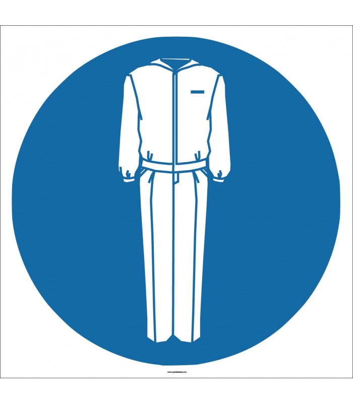 EF1751 - Koruyucu Giysi İşareti/Levhası/Etiketi