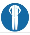 EF1752 - Koruyucu Giysi İşareti/Levhası/Etiketi