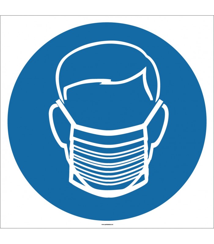 EF1764 - Hijyen Maskesi İşareti/Levhası/Etiketi