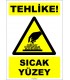 EF1767 - Tehlike! Sıcak Yüzey