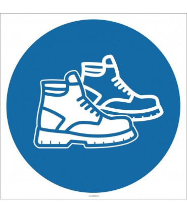 EF1778 - Koruyucu Ayakkabı İşareti/Levhası/Etiketi