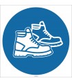 EF1778 - Koruyucu Ayakkabı İşareti/Levhası/Etiketi