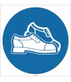 EF1781 - Koruyucu Ayakkabı İşareti/Levhası/Etiketi